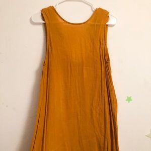 mustard yellow dress